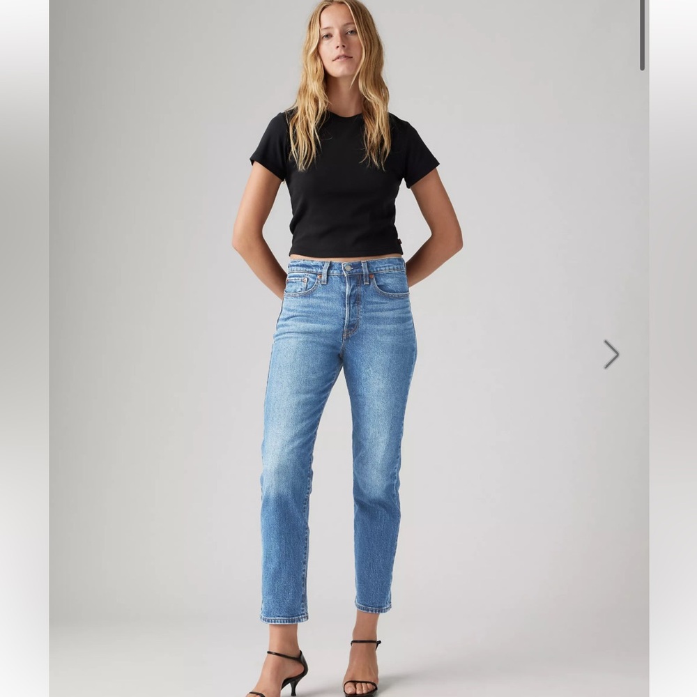 Levi's Blue Straight Leg Jeans Classic Denim
